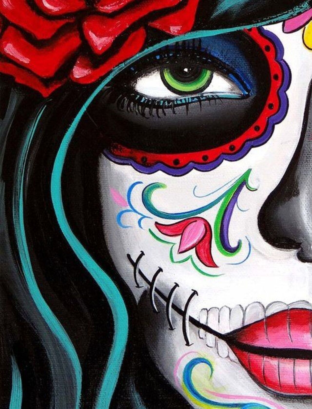 Halloween Mexican Skull