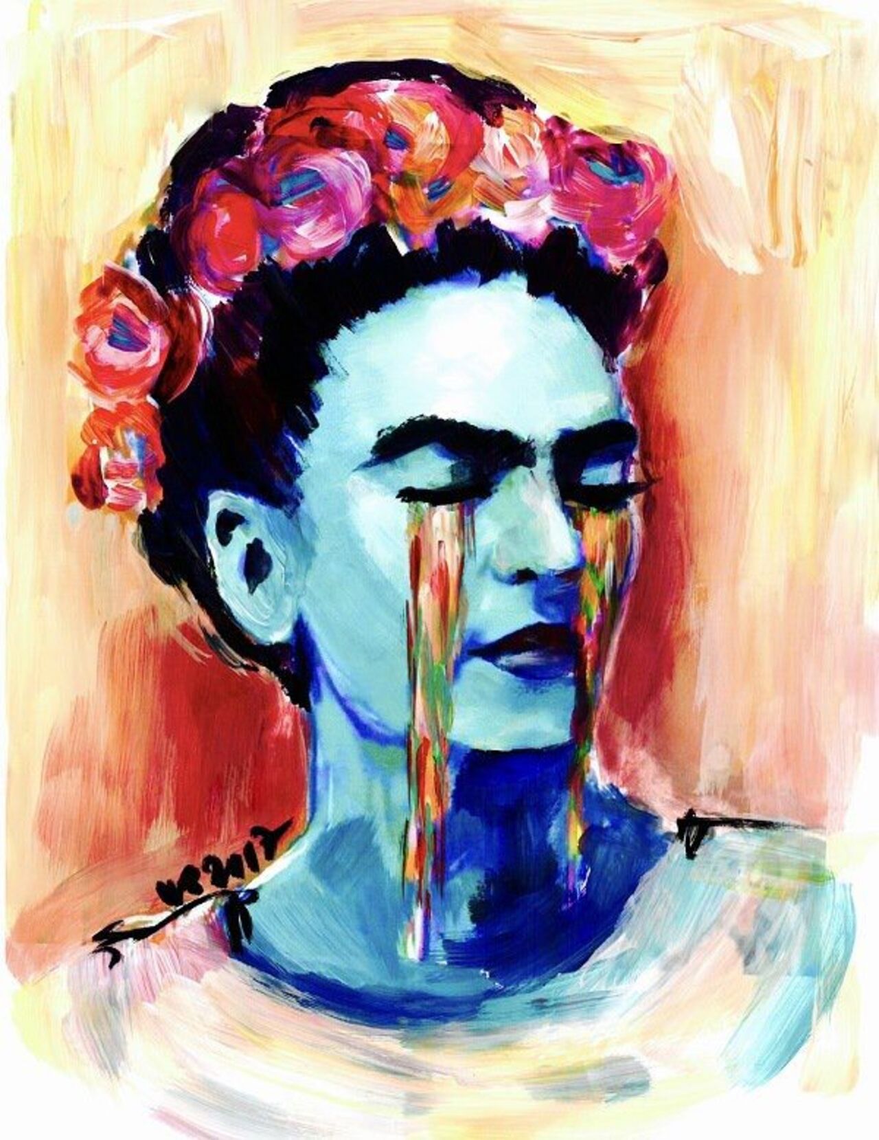 ArtNight Special: Weinende Frida Kahlo